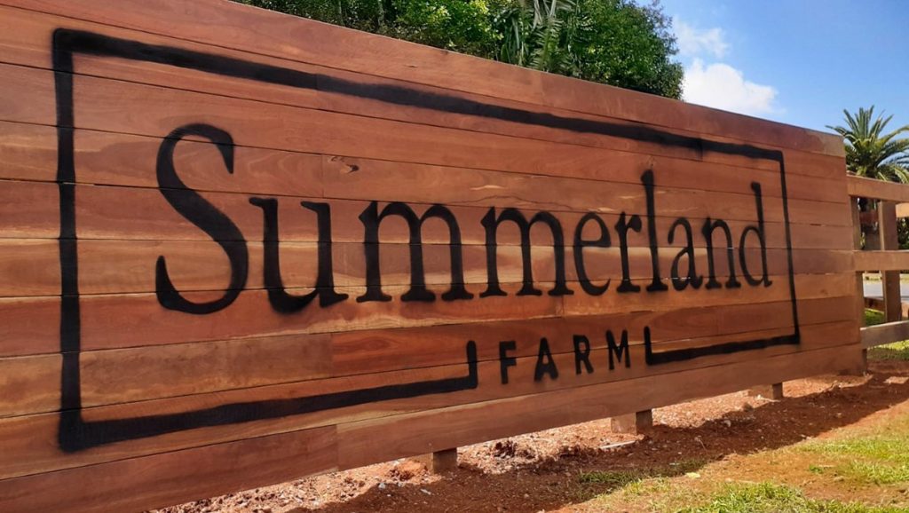 Summerland Sustainability Signage