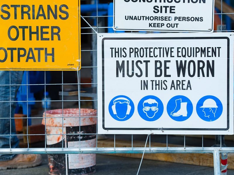 Civil Construction Signs in Ballina